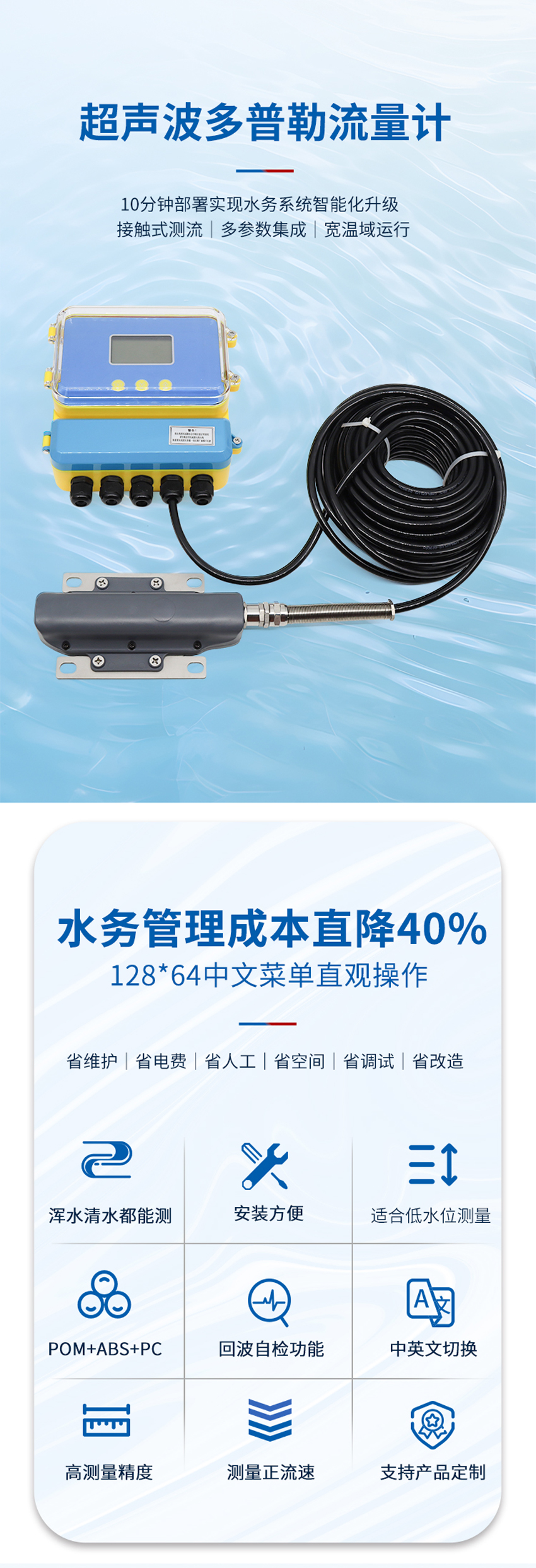 超聲波多普勒流量計(jì)(黃色外殼主機(jī)-使用小型1只眼睛流速儀0°發(fā)射角).詳情頁_01.jpg